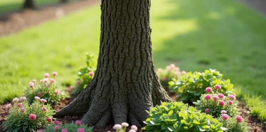Szczypiorek i czosnek ozdobny – aromatyczny dywan pod jabłonią